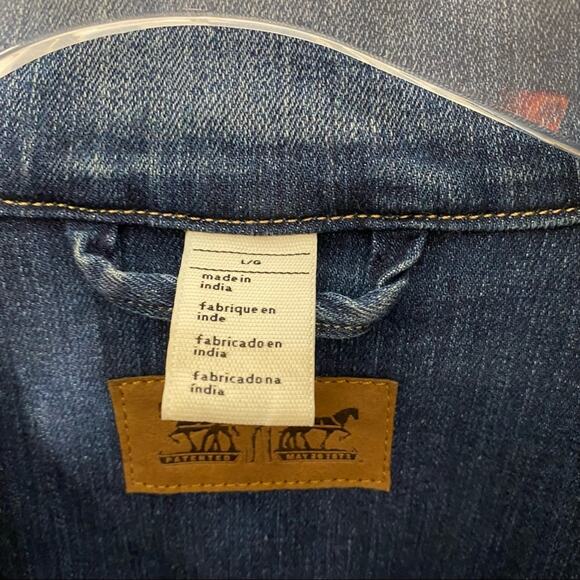 Levi’s Denim Button-down Jacket / Size Large - Picture 3 of 5